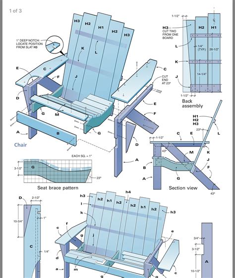 Best Of Plan Fauteuil Adirondack Salon Jardin