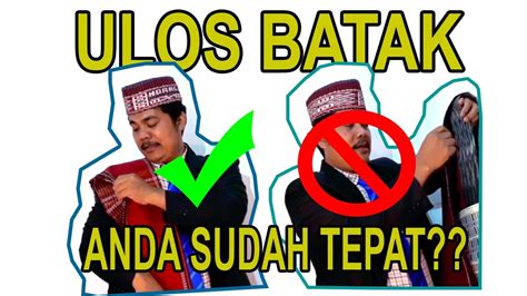 Eps Jenis Ulos Batak Dan Kegunaannya Youtube