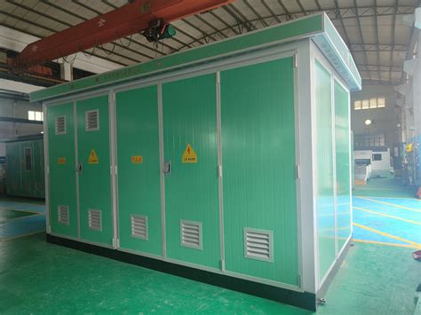 Compact Power Substation Electrical Equipment Supply Prefabricated Box