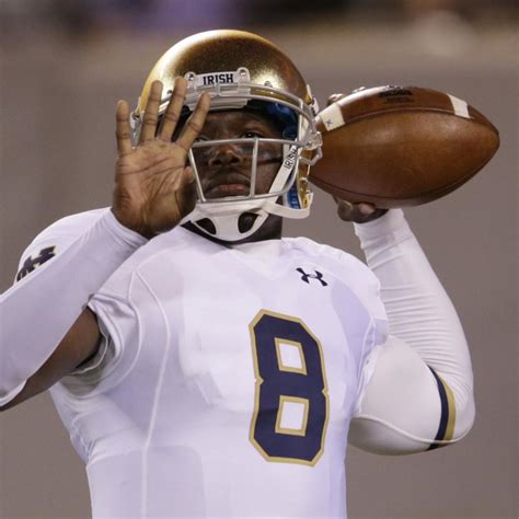 Malik Zaire Named Starting QB for Notre Dame vs. LSU | News, Scores ...