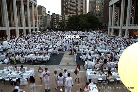 Video D Ner En Blanc Hits Nyc This Wednesday September Th At