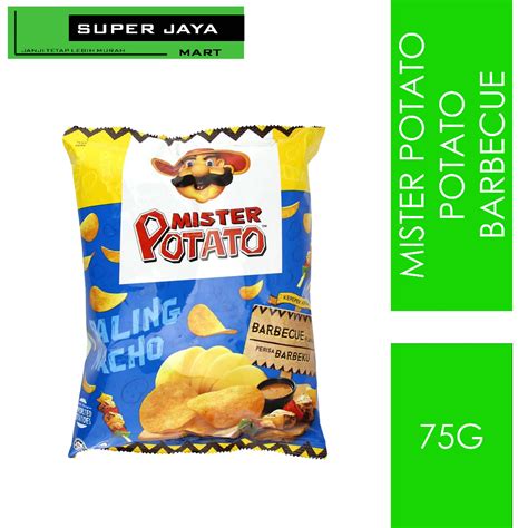 Mister Potato S Potato Chips G Bbq Hot Spicy Shopee Malaysia