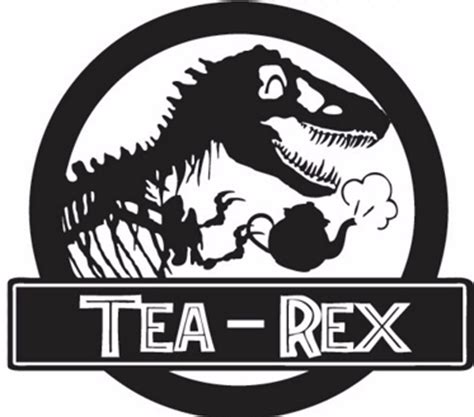 Jurassic Park World Tea Rex T Rex Dinosaur Decal Sticker Dinosaur