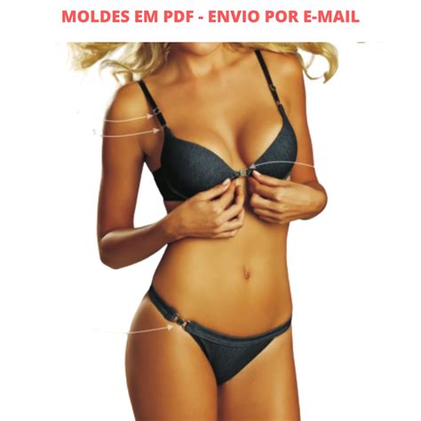 Kit Moldes Lingerie Tamanhos P Ao G E Plus Size Pdf Outros DFG