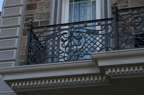 An Ornate Victorian Balustrade Highly Decorative Featuring Brass Rolls