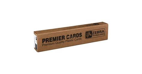 Zebra Premier Karte 30 Mil 500 K WH Plastik Karte