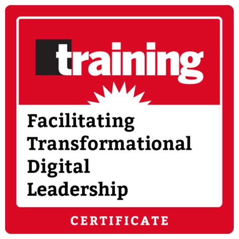 Facilitating Transformational Digital Leadership Certificate Program