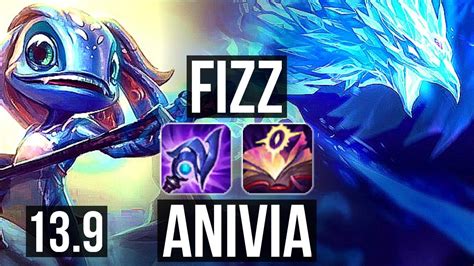 Fizz Vs Anivia Mid M Mastery Games Kr Master