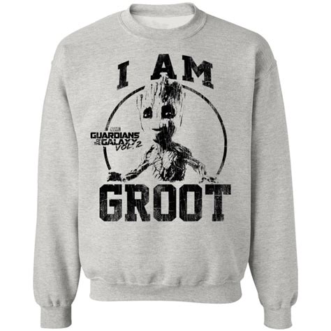 I Am Groot Guardians Of The Galaxy Pullover Sweatshirt