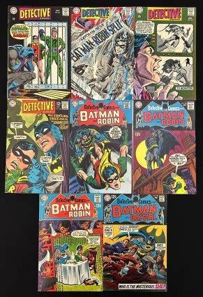 Comicconnect Detective Comics Group Lot Comic Book Group Lot