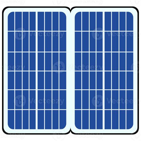 Solar Panel Clipart Flat Design On Transparent Background Clean Energy