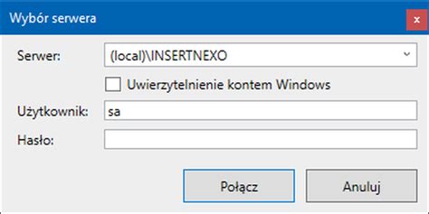 Insert Nexo Jak Sprawdzi Wersj Silnika Bazy Danych Sql Insert