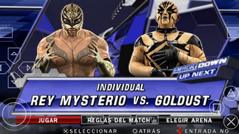 Rey Mysterio Vs Goldust WWE SVR 2010 Gameplay YouTube