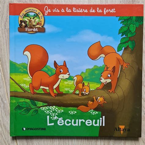 Livre Les Animaux De La For T Altaya N L Cureuil Ebay