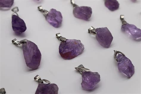 Amethyst Anhänger Roh bei GEMSO