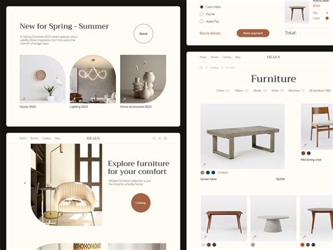 E-commerce Website Design by Margarita Kulagina on Dribbble