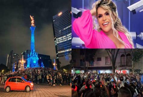 Festejan Triunfo De Wendy Guevara En Ángel De La Independencia