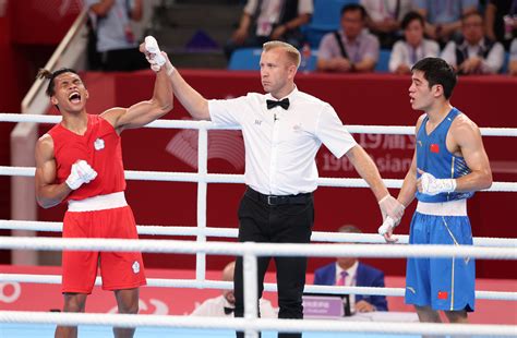 杭州亞運／拳擊男將賴主恩擊退地主闖4強 再1勝拿奧運門票 ｜ 公視新聞網 Pnn