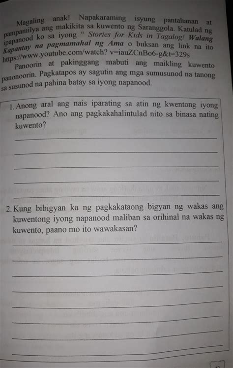 Pa Sagot Po Please Sana Po Yung Maayos Po Need Ko Lang Po Yung Sagot