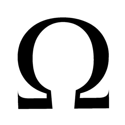 Omega Symbol transparent PNG - StickPNG