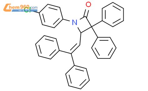 Azetidinone Chlorophenyl Diphenylethenyl