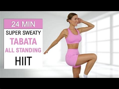 Min Tabata Hiit All Standing Full Body Fat Burn Super Sweaty