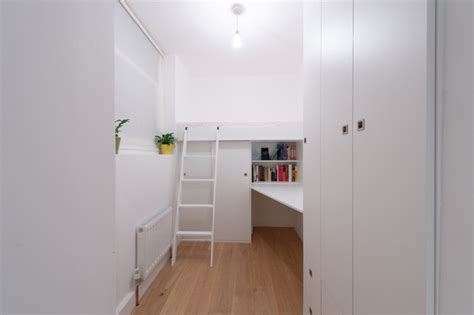 Fitted Furniture For A Small Box Room And Study Contemporary