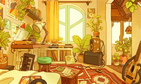 Musical Oud Ing Bedroom Vy Kim Nguyen Visual Development