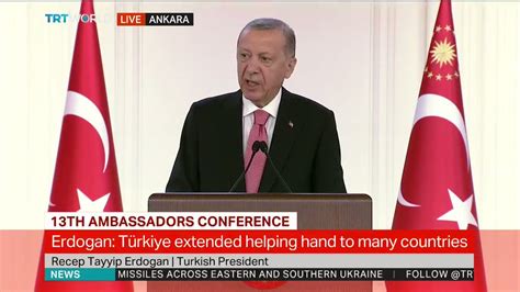 Trt World On Twitter Rt Trtworldnow Türkiyes President Erdogan At