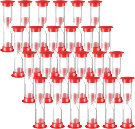 Amazon 1 Minute Sand Timer 50 Pcs Plastic Sand Timers Small