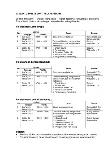 Proposal Paduan Suara