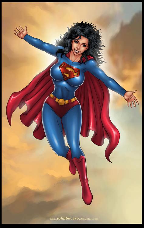 Commission: Earth11 SUPERWOMAN by johnbecaro on DeviantArt