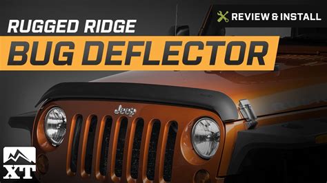 Jeep Wrangler Rugged Ridge Bug Deflector Jk Review