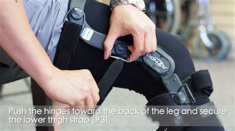 Donjoy Defiance Oa Custom Knee Brace In Thigh Strap Knee