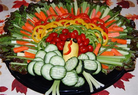 Lynne’s Turkey Crudité Platter | Cooking Mamas