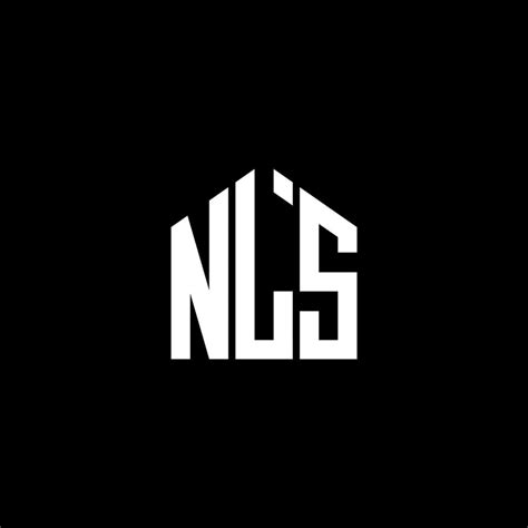 Nls Letter Logo Design On Black Background Nls Creative Initials