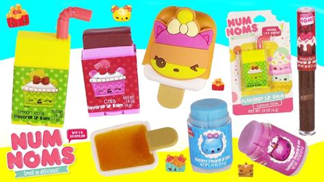 New Num Noms Lip Balms And Glosses 10 New Yummy Flavors And Styles