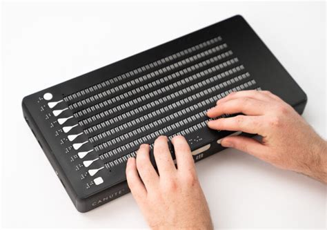 Worlds First Of Its Kind Multi Line Digital Braille E Reader