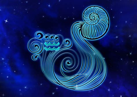 Aquarius Zodiac Sign Wallpaper