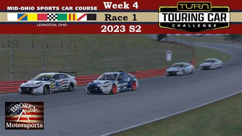 Touring Car Turn Racing Challenge Fixed Mid Ohio Sports Car Course