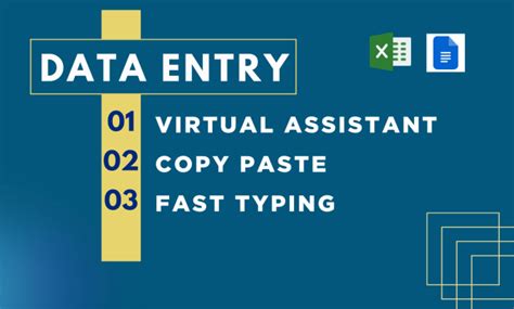 Perform Data Entrycopy Pasteand Typing Work Professionally By Rakefa