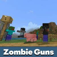 Download Zombie Weapons Mod for Minecraft PE - Zombie Weapons Mod for MCPE