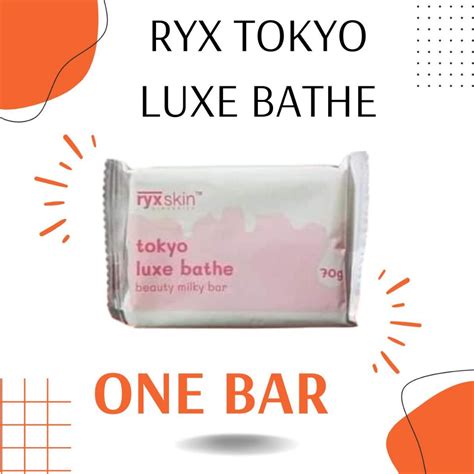 Ryx Skin Tokyo Luxe Bath Soap 70g Shopee Philippines