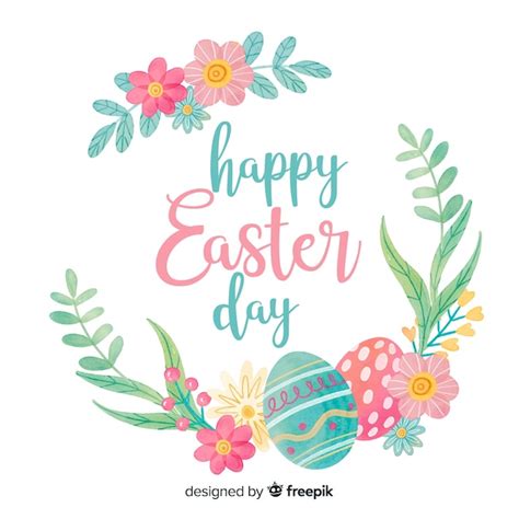 Premium Vector Happy Easter Day