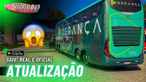 Saiu Atualiza O Do World Bus Driving Simulator Youtube