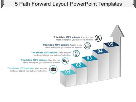 5 Path Forward Layout Powerpoint Templates Powerpoint Templates