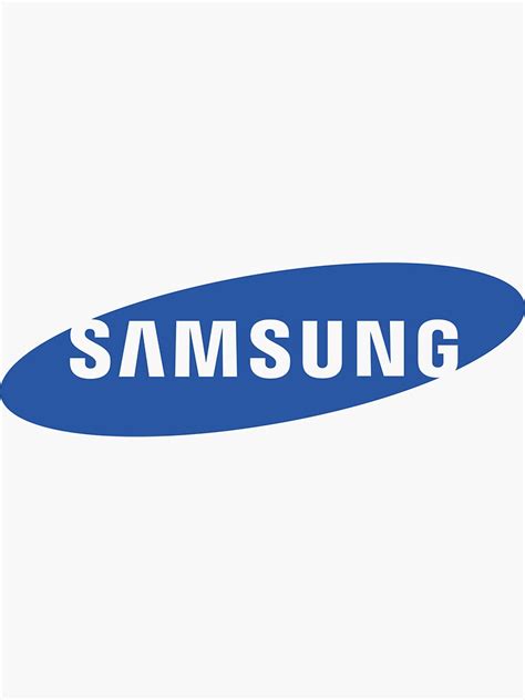 Samsung Logo Sticker For Sale By Yudi79 Redbubble