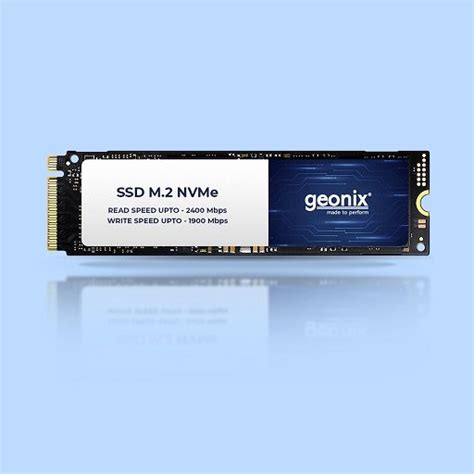 Geonix 1TB Supersonic SSD M 2 NVME AS IT CARE