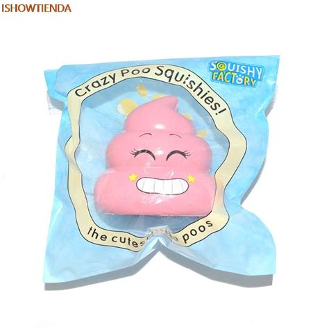 Exquisite Fun Crazy Poo Scented Squishy Charm Slow Rising Squeeze Toy