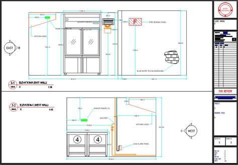 Typical Food Stall - Complete Drawing Pack (DWG) — LINE DRAW CAD LAB